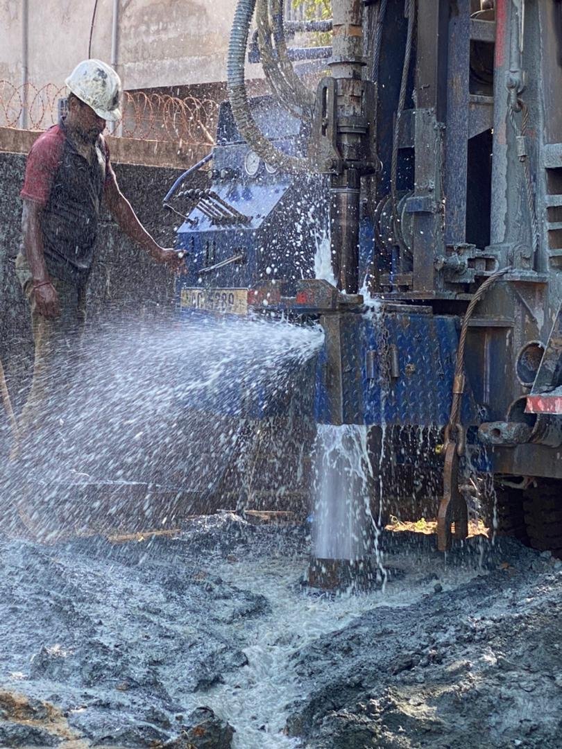 Foreuse MK224 en action